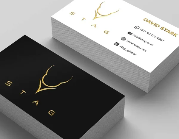 3D Foil Business Cards - Image 3