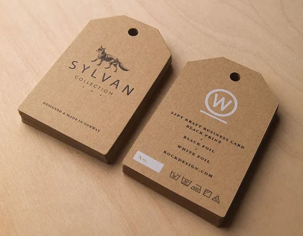 1000 Custom Shape Business Cards, Matt Laminated 400 GSM - Image 2