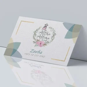 Pearl White Business Cards