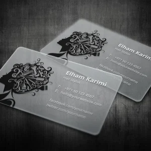 Translucent Business Cards