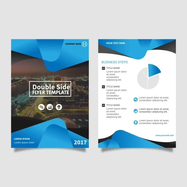 Custom 8.5x11 Color Flyer Printing – 50 Double-Sided Card Stock Copies, Your Print-Ready Files