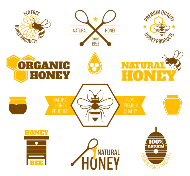 stickers for packaging to custom honey labels