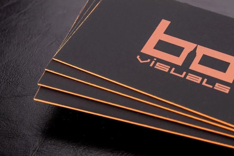 Edge Paint luxury business cards