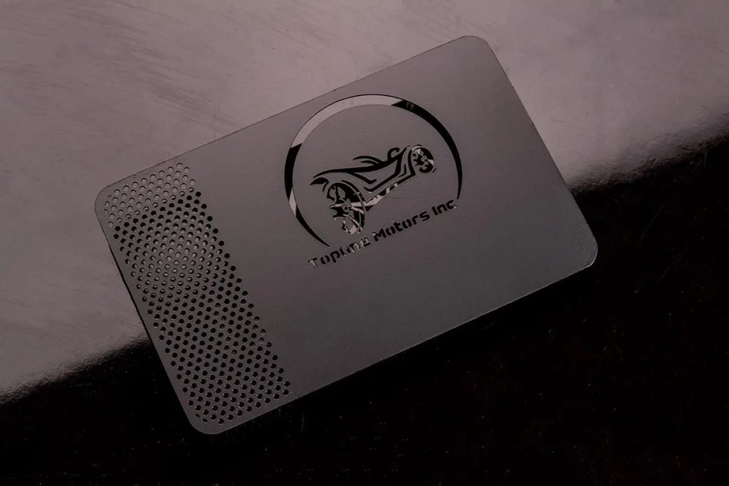 luxury business cards Cut Through